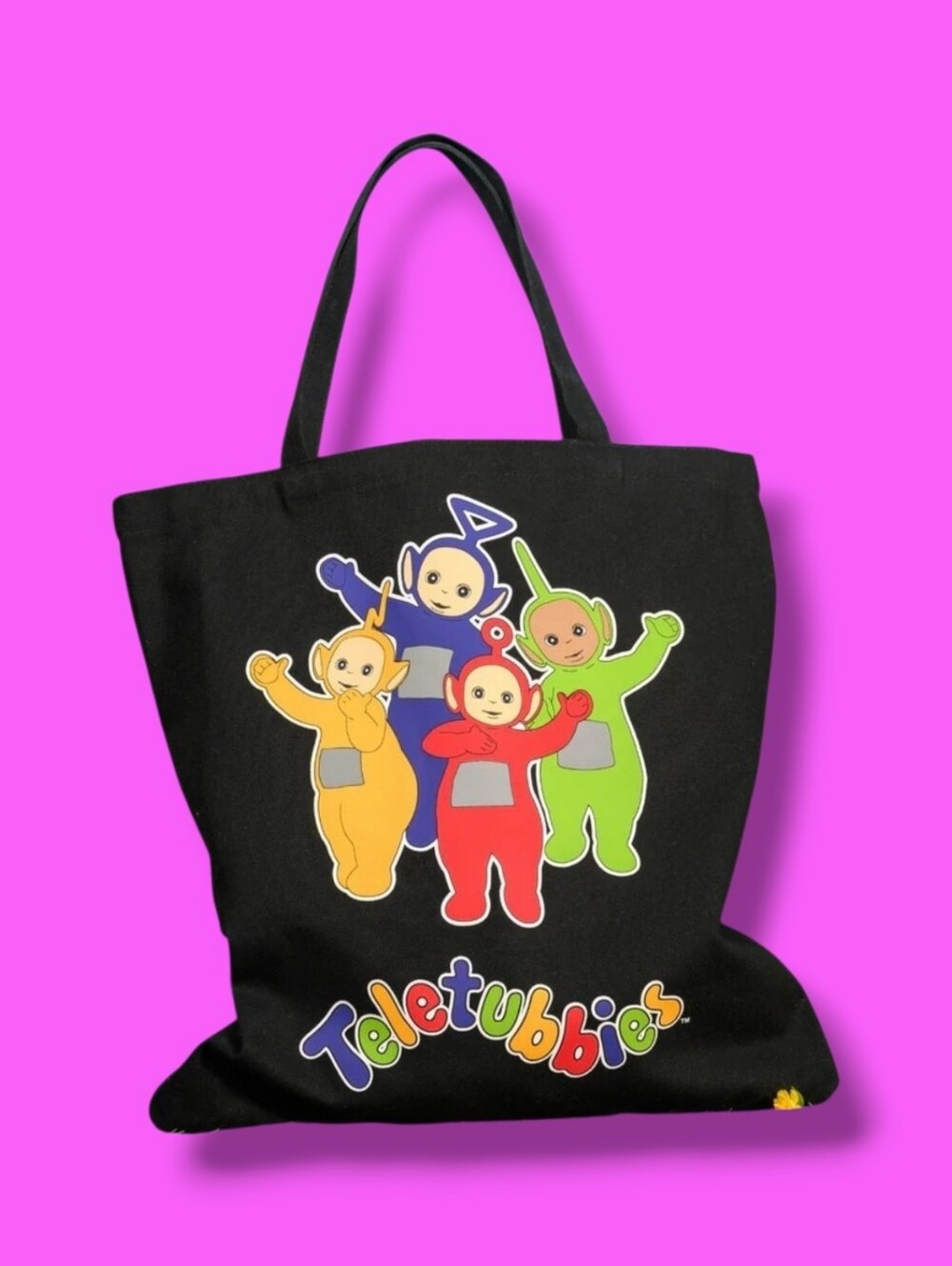Cakeworthy x Teletubbies Black Tote Bag